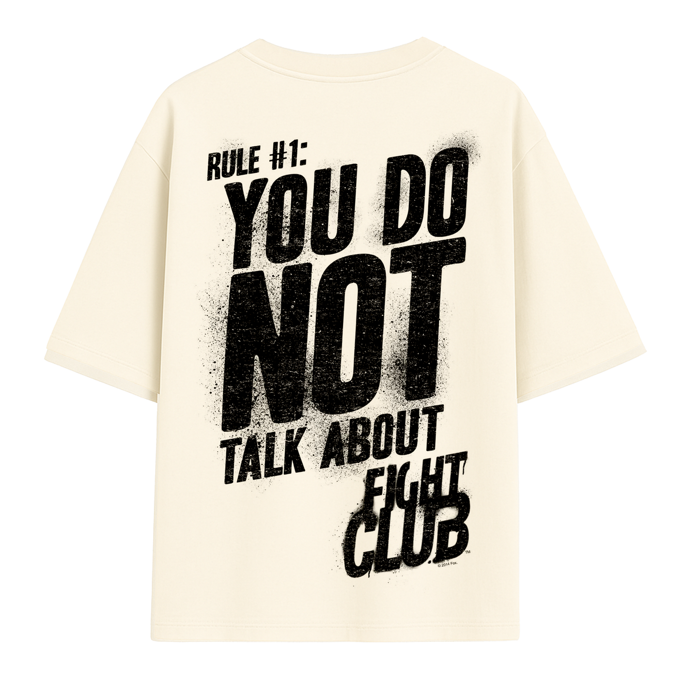 Oversized Off-White Fight Club Tee – LAZE Premium Streetwear