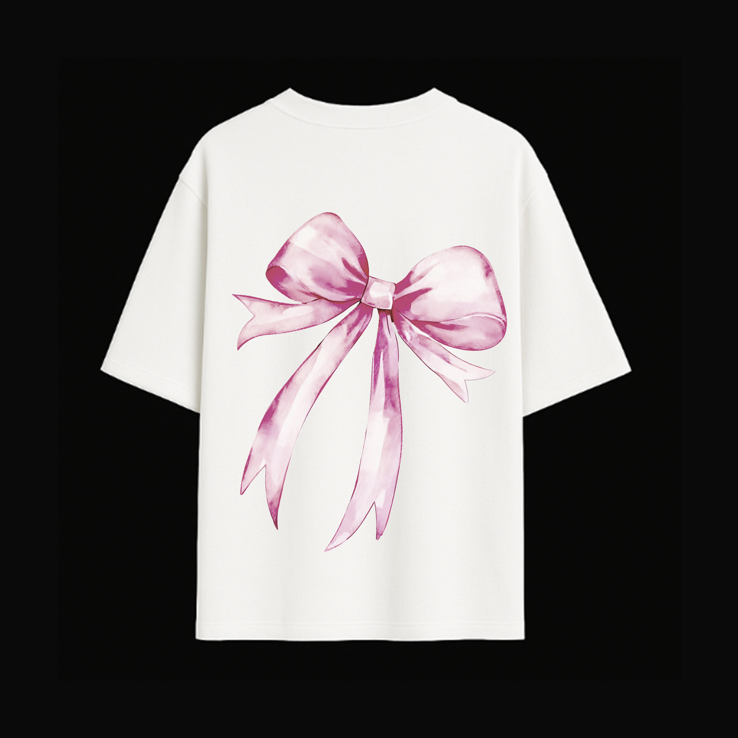 LISA 'Peeking Eyes' Oversized Graphic Tee