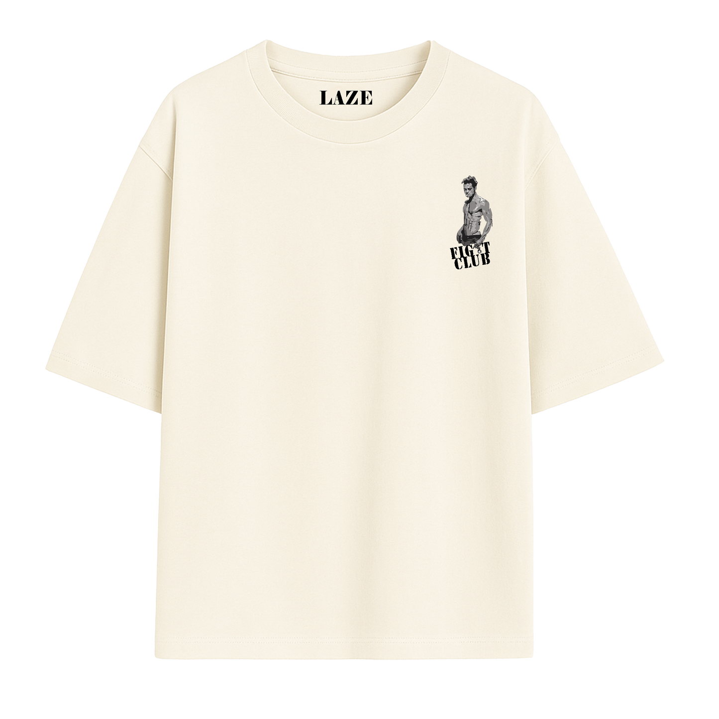 Oversized Off-White Fight Club Tee – LAZE Premium Streetwear