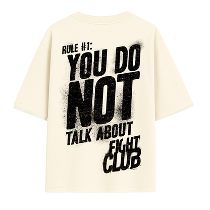 Oversized Off-White Fight Club Tee – LAZE Premium Streetwear