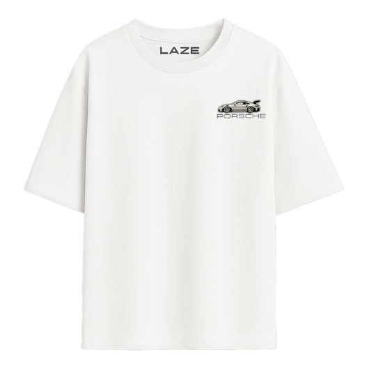 Porsche 911 Oversized T-Shirt – White