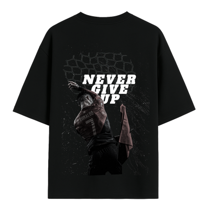 "Never Give Up" Legacy CR7 Oversized Tee